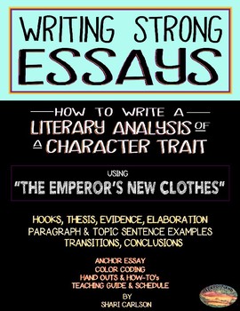 Preview of ESSAYS: How to Write Them: A Literary Analysis of a Character Trait