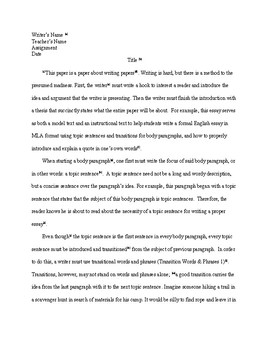 Preview of How to Write an Essay: essay help for transitions, topic sentences, and quotes