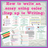 How to Write an Essay using Step up to Writing