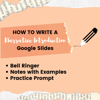 Preview of How to Write an Introduction Google Slides