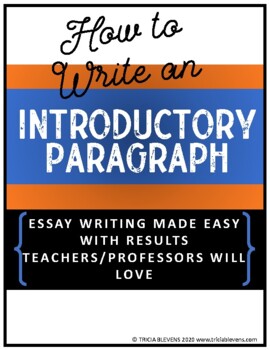 Preview of How to Write an Introductory Paragraph