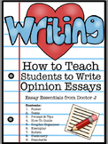 How to Write an Opinion Essay PDF & Google Docs Common Cor