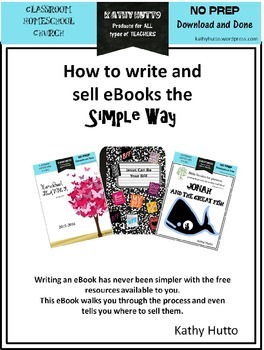 Preview of How to Write and Sell eBooks the Simple Way