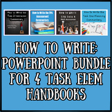 How to Write: Bundle of 4 PowerPoints - Elementary Combine