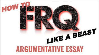 Preview of How to Write the Argumentative FRQ in AP US Government & Politics