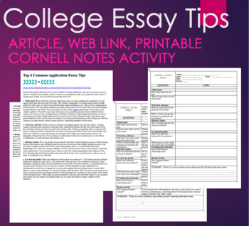 how to write cornell application essay