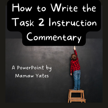 Preview of How to Write the TPA Instruction Commentary