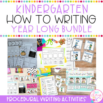 Preview of How To Writing Bundle | Procedural Writing Activities