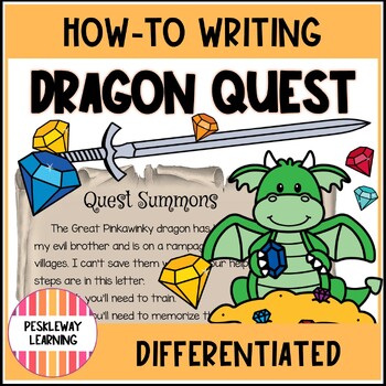 Preview of How to Writing Quest: How to Save a Dragon