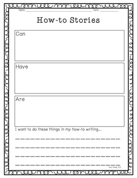 How-to Writing Resource Pack by Katie Waddell | TPT