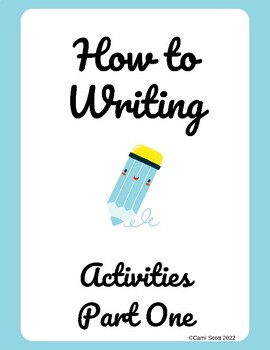 Preview of How to Writings Set One