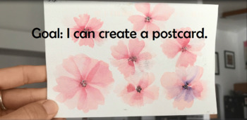 Preview of How to create a postcard using a cereal box