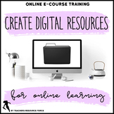 How to create digital teaching resources for distance lear