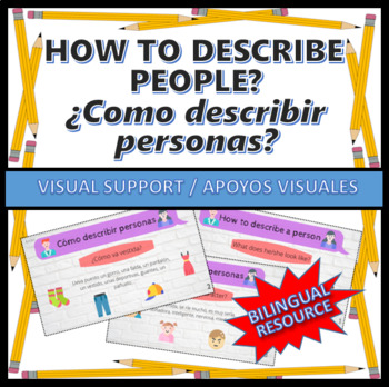 Preview of How to describe people? - ¿Cómo describir personas?