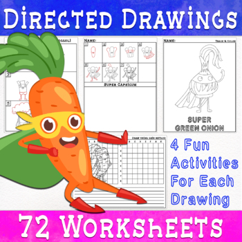 vegetables, crayon drawing Stock Illustration | Adobe Stock