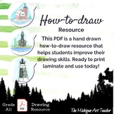 How-to-draw Michigan Lighthouses - Drawing Resource - Lighthouse