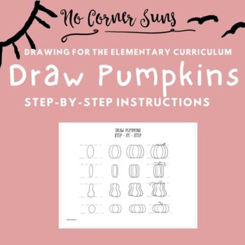 Preview of How to draw Pumpkins: Step-by-Step Elementary Art Drawing