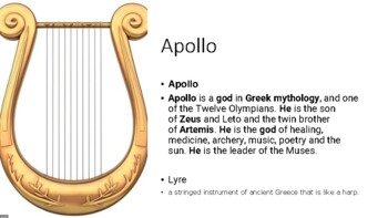 greek god apollo lyre