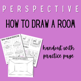 How to draw a room in perspective