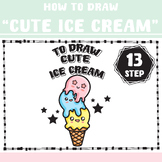 How to draw cute Ice cream 13 Step Summer
