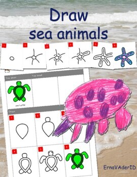 How to Draw Ocean Wonders: Learn to Draw 70 Sea Animals, Seabirds, and Plants for Kids with Step-by-Step Instructions