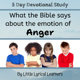 How to handle the emotion of anger Bible Study; 5 Day Devotional