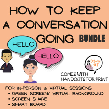 Preview of How to keep a conversation going with turn taking BUNDLE