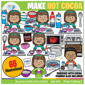 Preview of How to make Hot Chocolate Clip Art