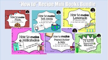 Preview of How to make.. Recipe mini books interactive