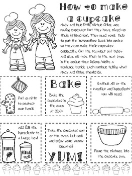 How to make a cupcake by Creative Classroom Paperie TPT