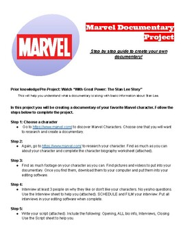 Preview of How to make a documentary: Marvel