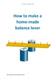 How to make a home made balance lever