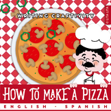 How to make a pizza writing craftivity