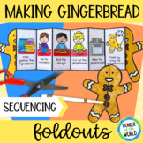 How to make gingerbread men foldable sequence of events ac