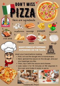 Preview of How to make pizza!