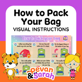 How to Pack Your Bag | Display Poster by Pevan & Sarah