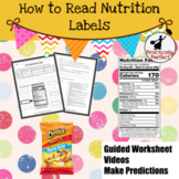How to read Nutrition Labels Interactive Bitmoji Slides Vi