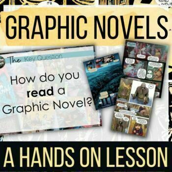 Preview of How to read graphic novels a student focused lesson and activity for terminology