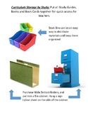 How to store your Creative Curriculum Materials