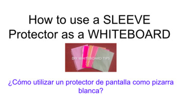 Preview of How to use a SLEEVE Protector as a WHITEBOARD?