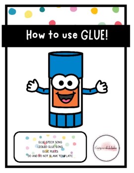 Gluestick Stencil for Classroom / Therapy Use - Great Gluestick