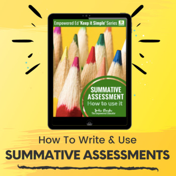 Preview of How to write Summative Assessments for Childcare, PreK, EYLF, OSHC, Preschool
