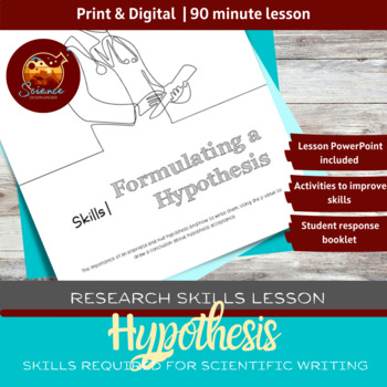 formulating hypothesis lesson plan