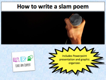 Preview of How to write a slam poem - full lesson