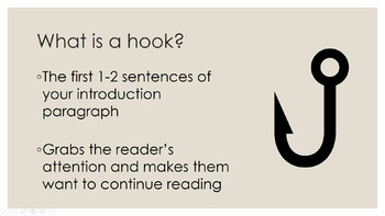 how to write a hook for an literary analysis essay