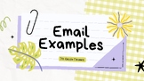 How to write an Email-Good & Bad Examples