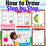 How to Draw Step by Step for beginners, Easy Kids Drawings