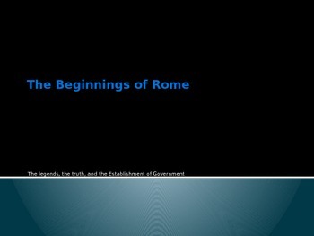 Preview of How was Rome Founded?