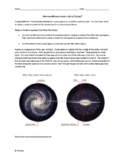 Creating a model the Milky Way Galaxy