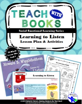 Preview of Freebie....Howard B. Wigglebottom-Learning to Listen PreK-1